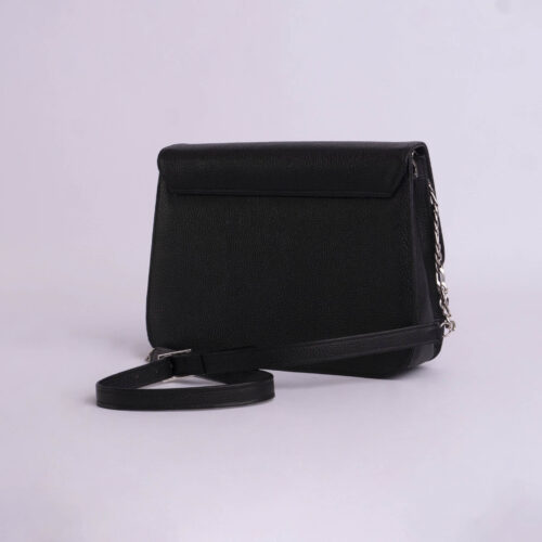 Cartera de cuero genuino - Negro