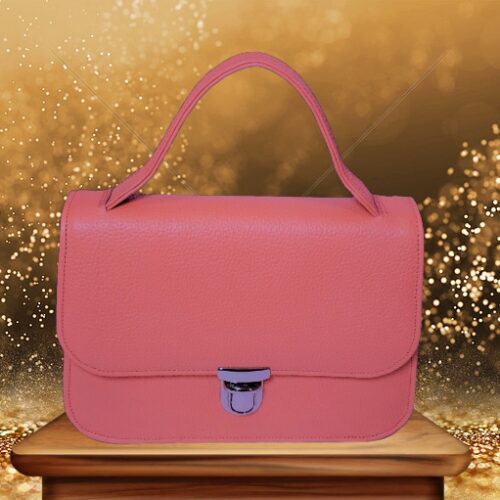 Cartera de Mano y Cruzado - Palo Rosa