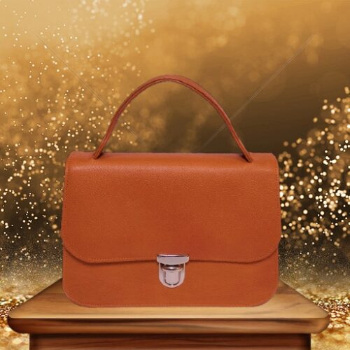 Cartera de Mano y Cruzada - Camel