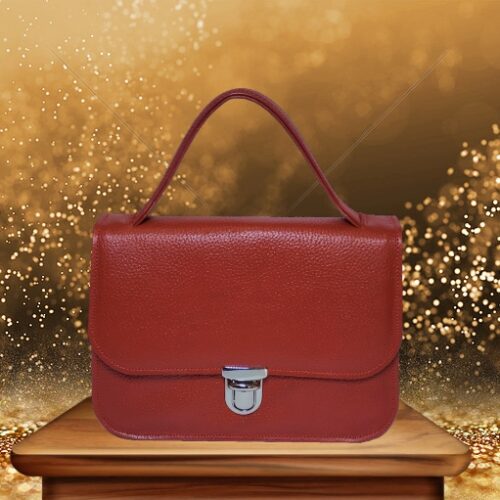 Cartera de Mano y Cruzado - Rojo